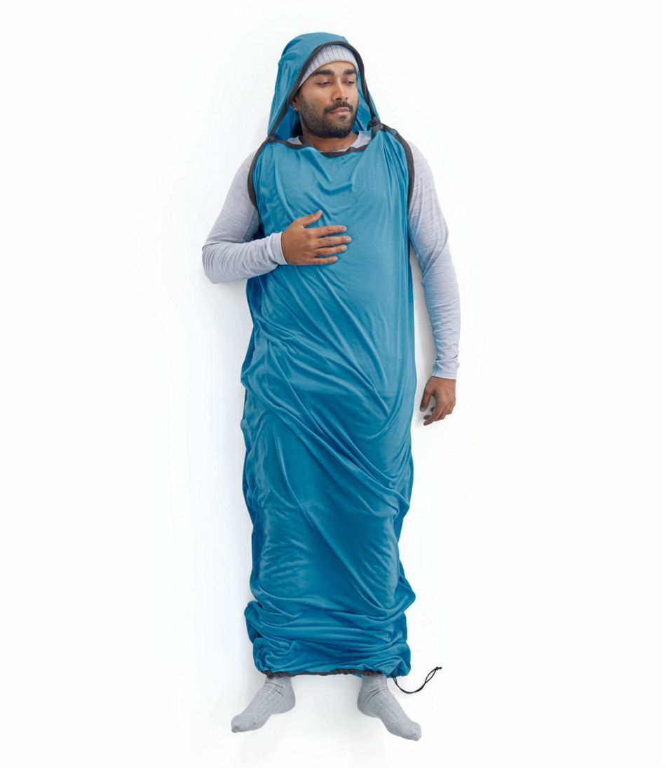 Sea To Summit Breeze Sleeping Bag Liner, Mummy with Drawcord | L.L.Bean for sale