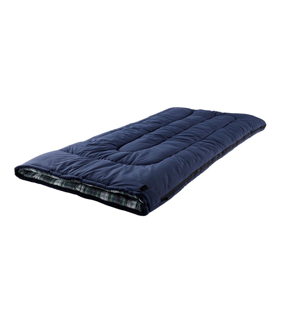 L.L.Bean Flannel Lined Camp Sleeping Bag, 0° | L.L.Bean outlet