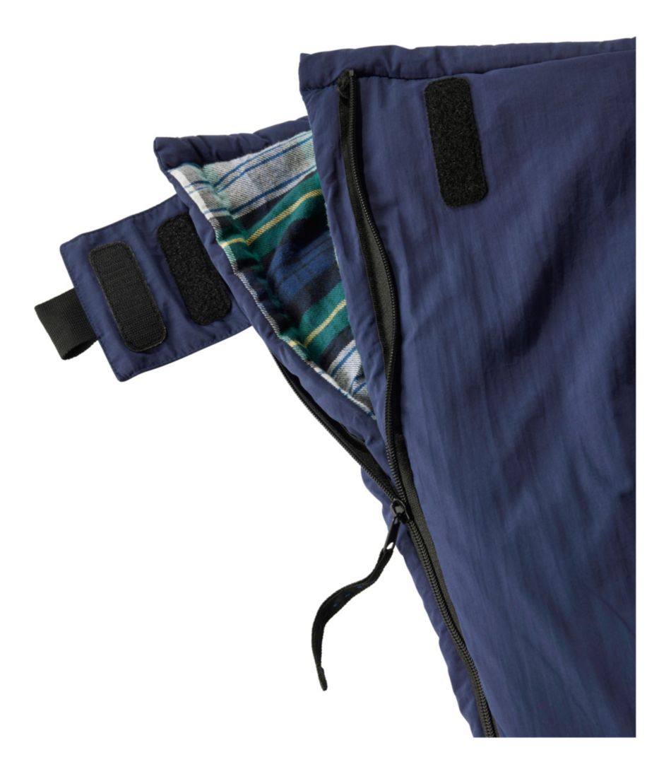 L.L.Bean Flannel Lined Camp Sleeping Bag, 0° | L.L.Bean outlet