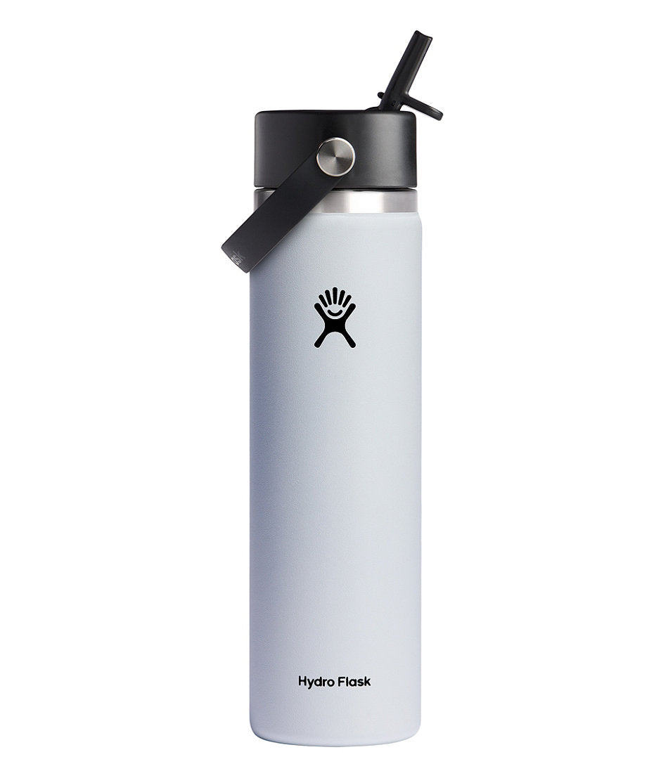 Hydro Flask Wide Mouth Water Bottle with Flex Straw Cap, 24 oz. | L.L.Bean sale