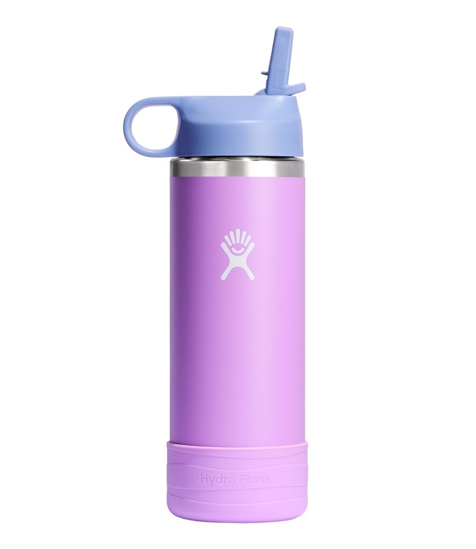 Kids' Hydro Flask Wide Mouth Straw Cap And Boot, 18 oz. | L.L.Bean for sale