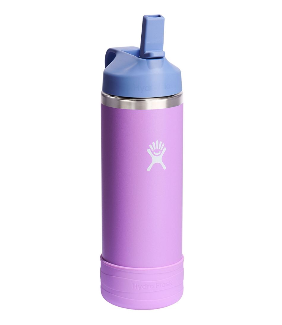 Kids' Hydro Flask Wide Mouth Straw Cap And Boot, 18 oz. | L.L.Bean for sale