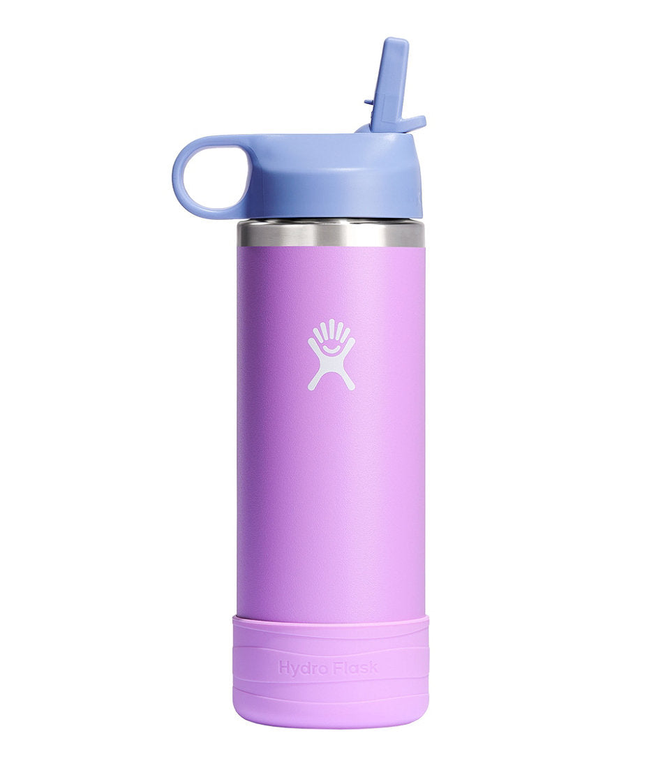 Kids' Hydro Flask Wide Mouth Straw Cap And Boot, 18 oz. | L.L.Bean for sale