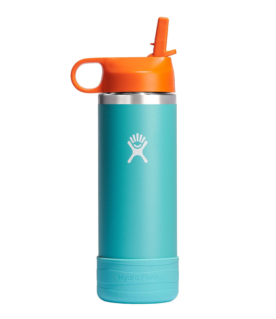 Kids' Hydro Flask Wide Mouth Straw Cap And Boot, 18 oz. | L.L.Bean for sale