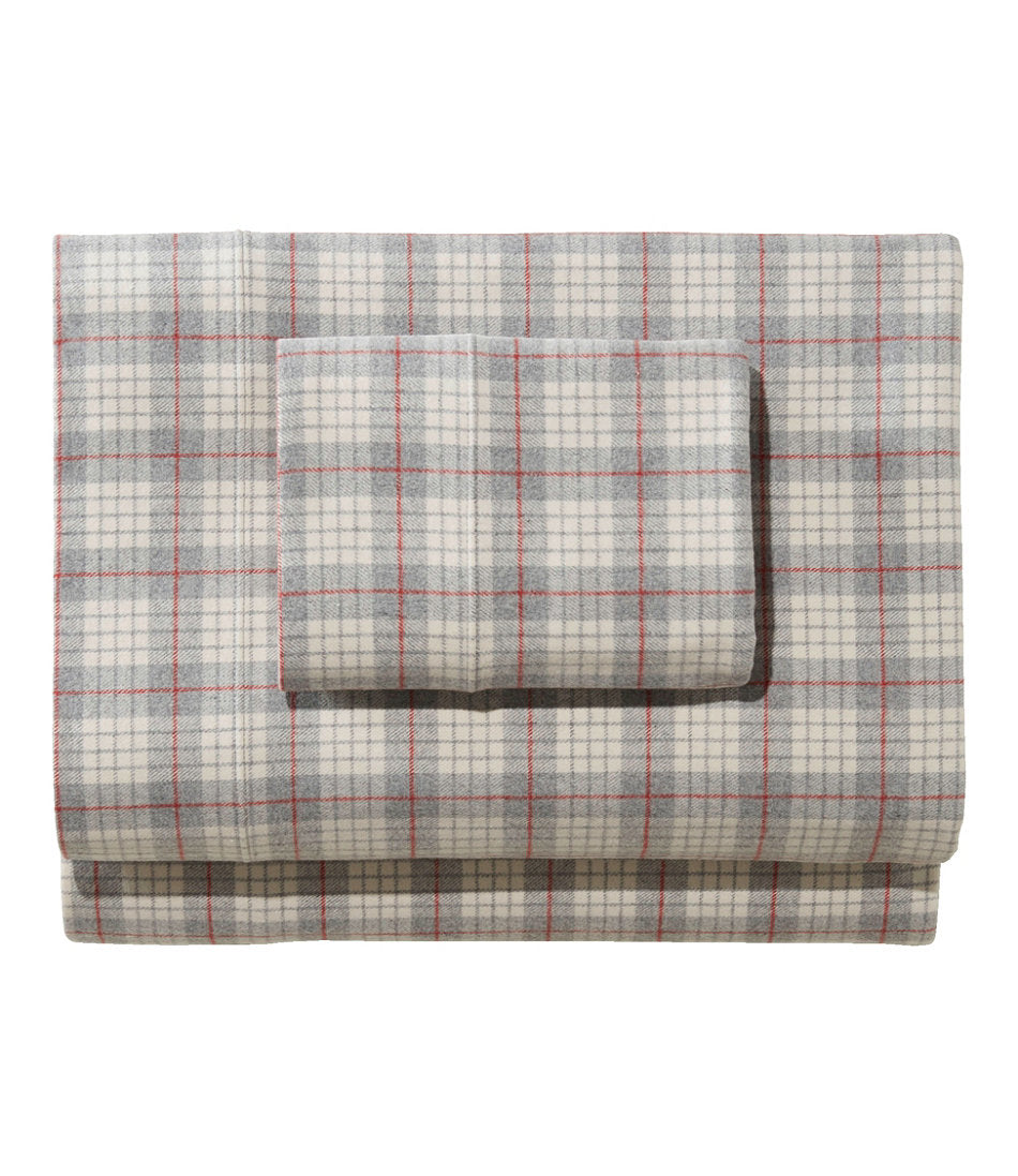 Heritage Chamois Flannel Sheet Collection, Plaid | L.L.Bean outlet