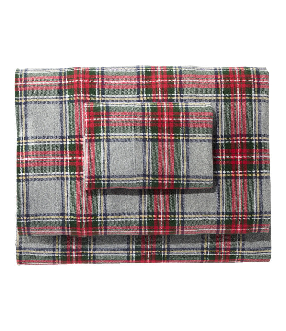 Heritage Chamois Flannel Sheet Collection, Plaid | L.L.Bean outlet