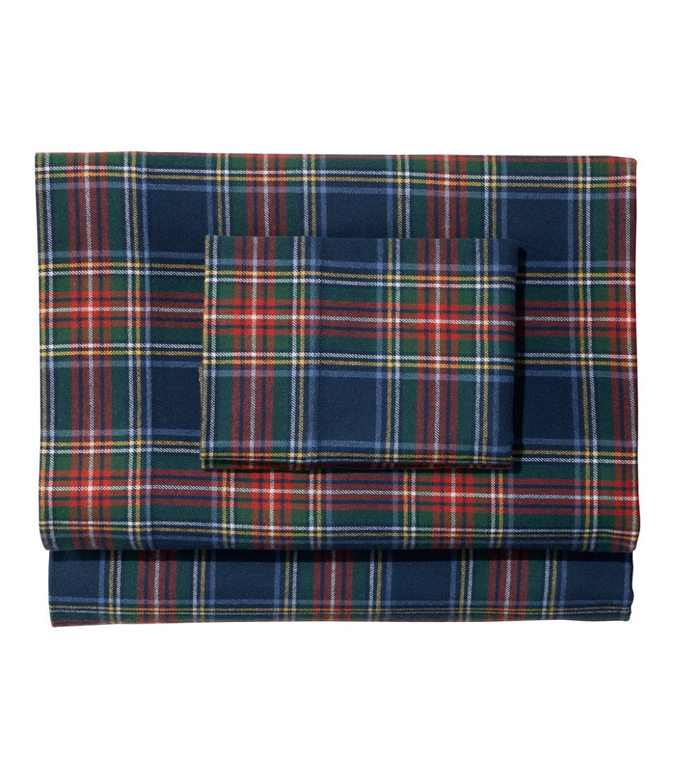 Heritage Chamois Flannel Sheet Collection, Plaid | L.L.Bean outlet