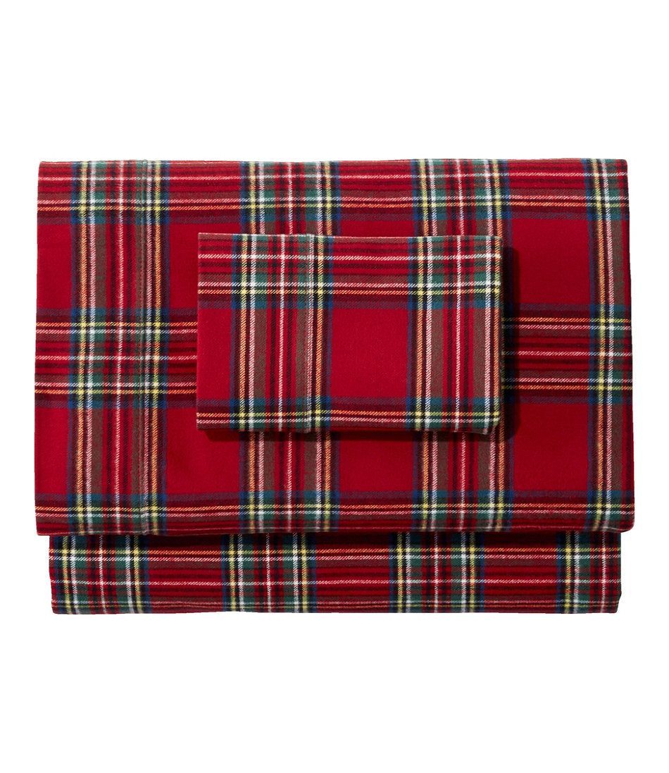 Heritage Chamois Flannel Sheet Collection, Plaid | L.L.Bean outlet
