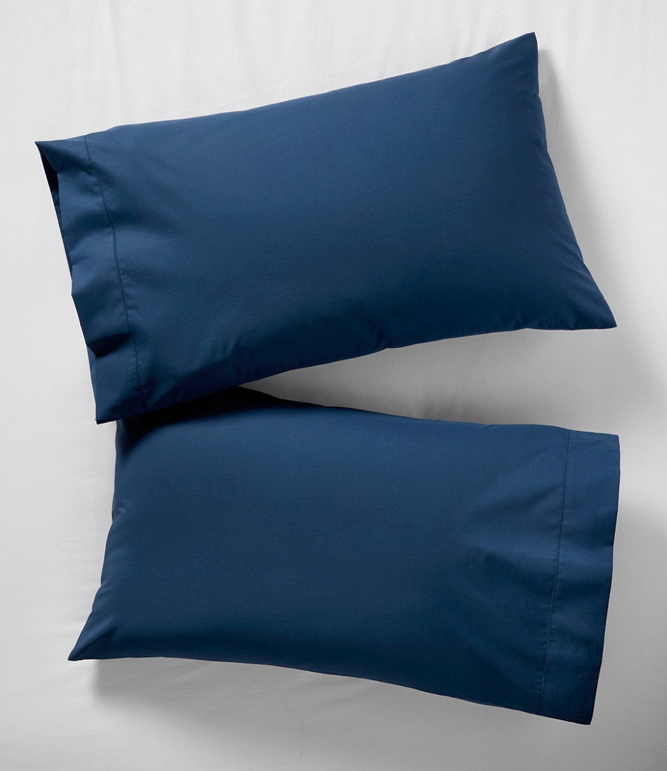 280-Thread-Count Pima Cotton Percale Pillowcases, Set of Two | L.L.Bean online