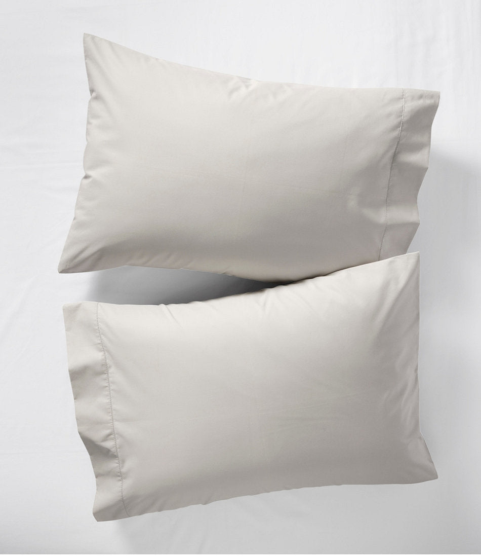 280-Thread-Count Pima Cotton Percale Pillowcases, Set of Two | L.L.Bean online