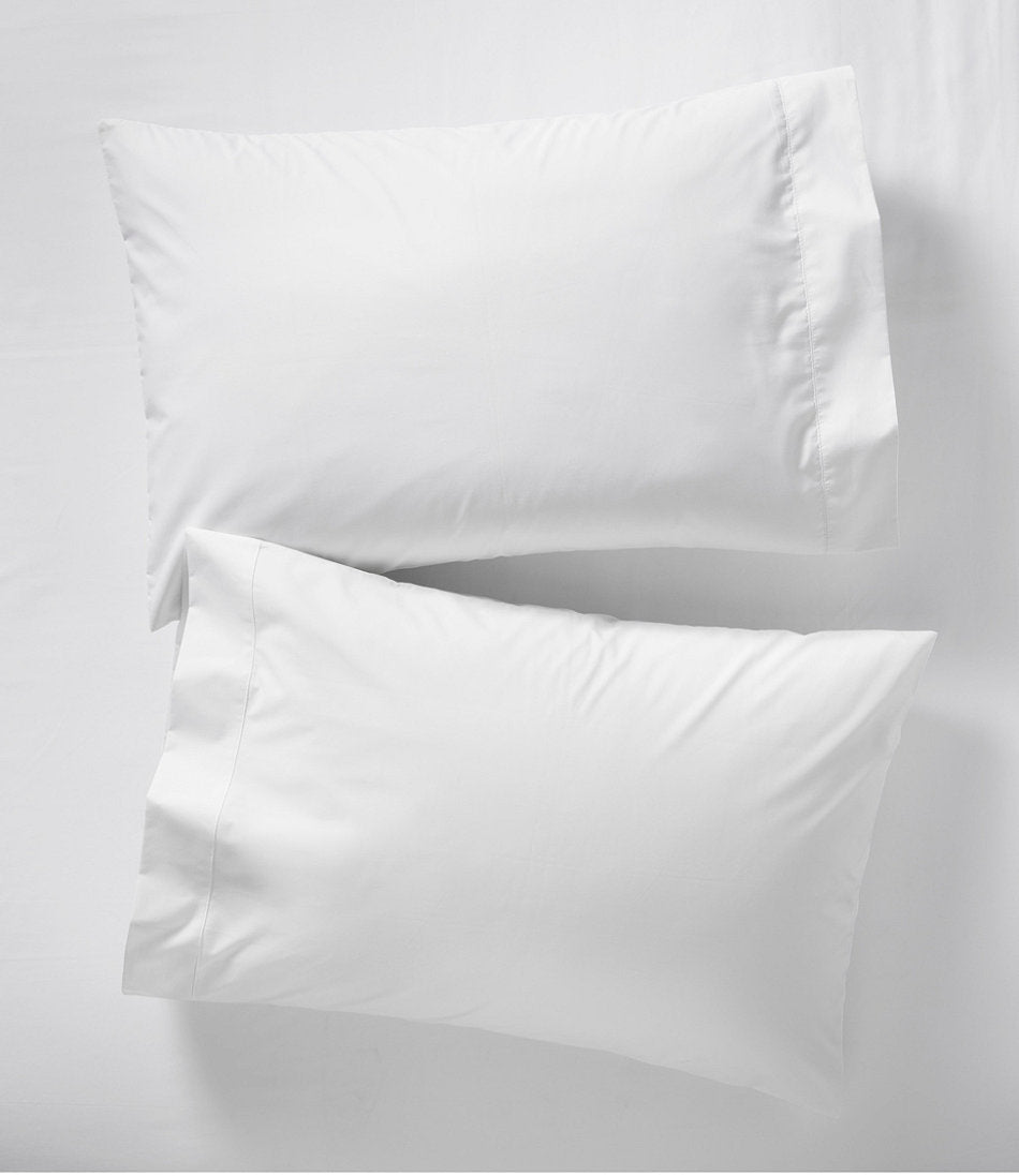 280-Thread-Count Pima Cotton Percale Pillowcases, Set of Two | L.L.Bean online