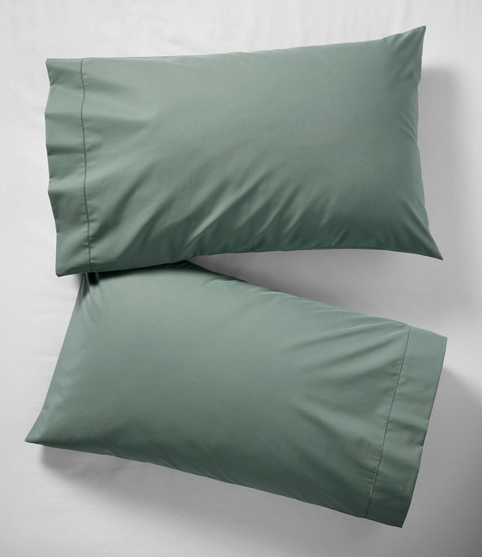 280-Thread-Count Pima Cotton Percale Pillowcases, Set of Two | L.L.Bean online