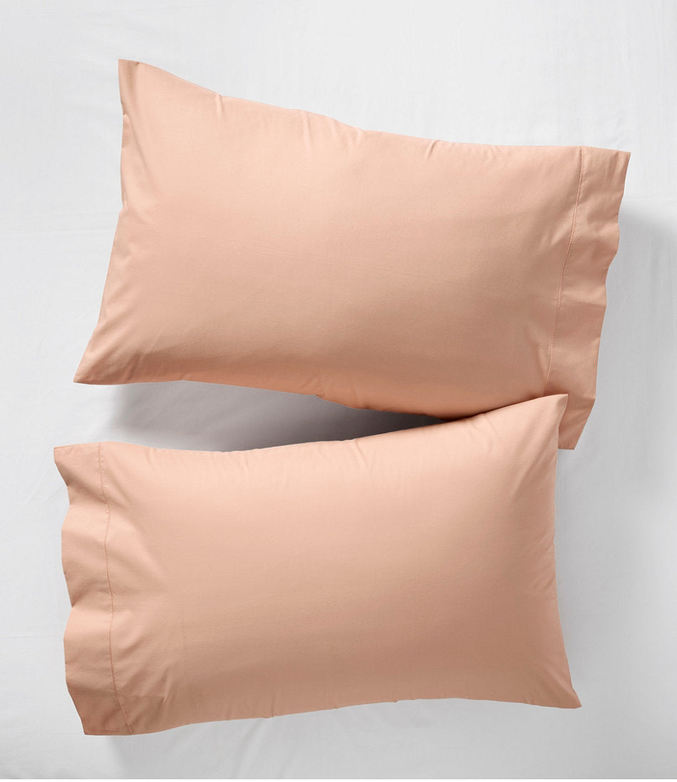 280-Thread-Count Pima Cotton Percale Pillowcases, Set of Two | L.L.Bean online