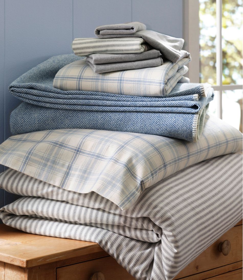 Ultrasoft Comfort Flannel Pillowcases, Set of Two | L.L.Bean sale