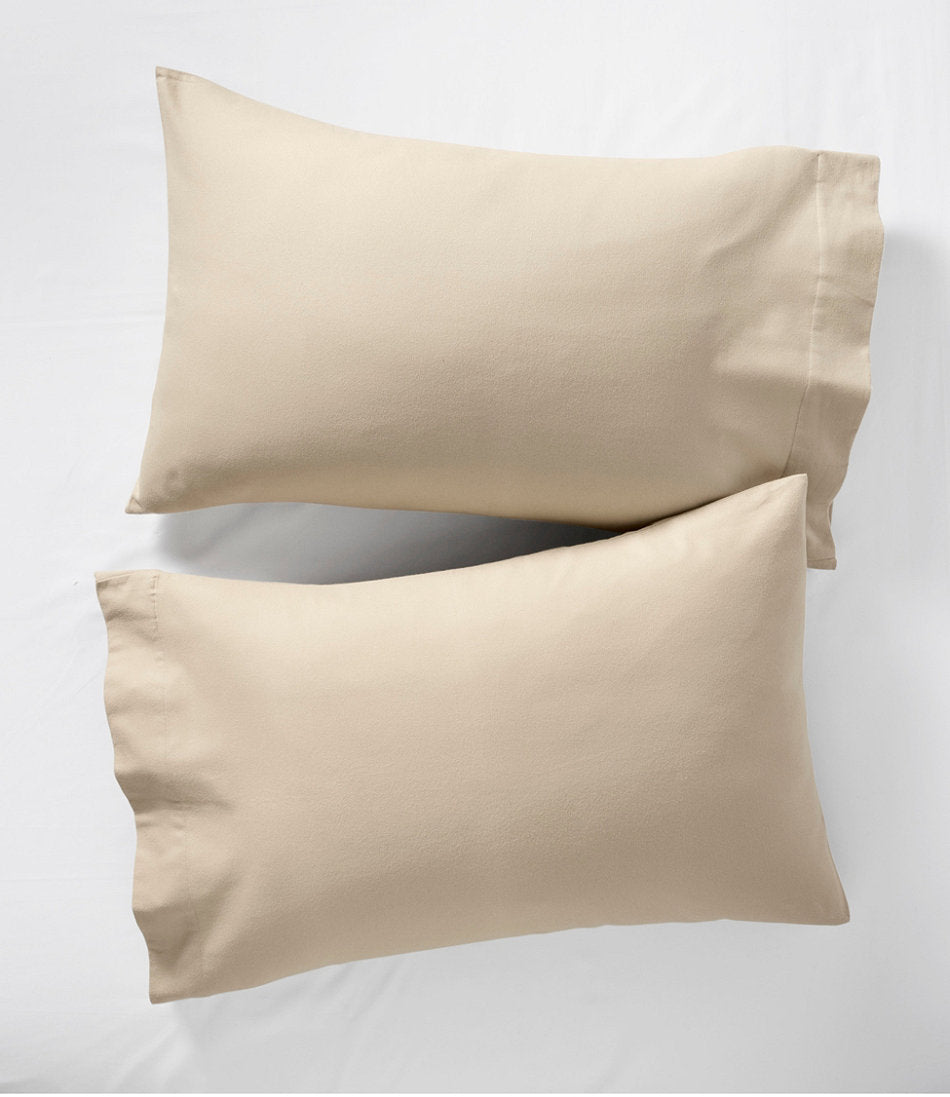 Ultrasoft Comfort Flannel Pillowcases, Set of Two | L.L.Bean sale