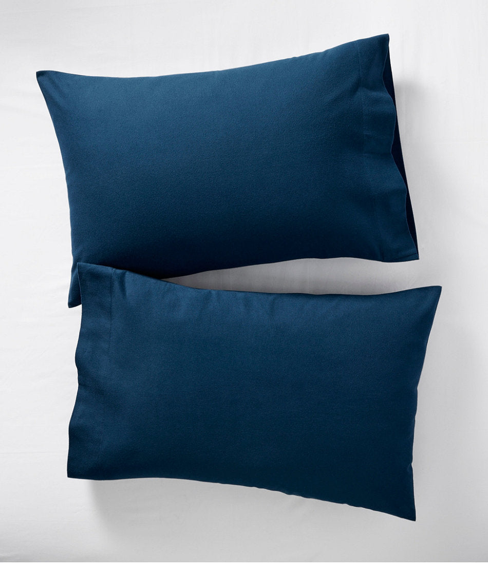 Ultrasoft Comfort Flannel Pillowcases, Set of Two | L.L.Bean sale