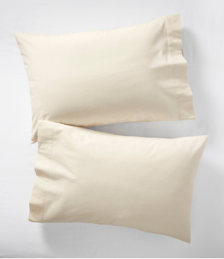 Ultrasoft Comfort Flannel Pillowcases, Set of Two | L.L.Bean sale