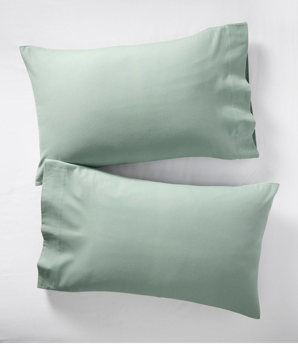 Ultrasoft Comfort Flannel Pillowcases, Set of Two | L.L.Bean sale