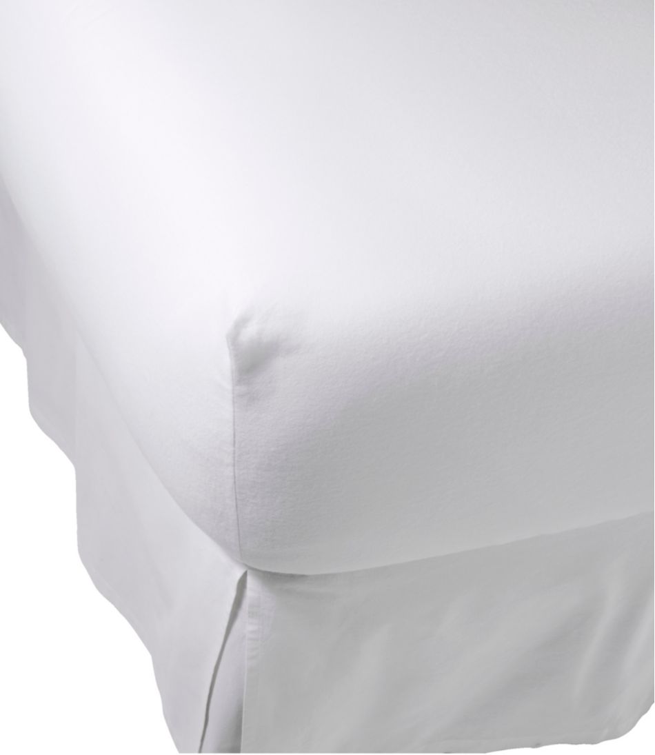 Ultrasoft Comfort Flannel Sheet, Fitted | L.L.Bean for sale