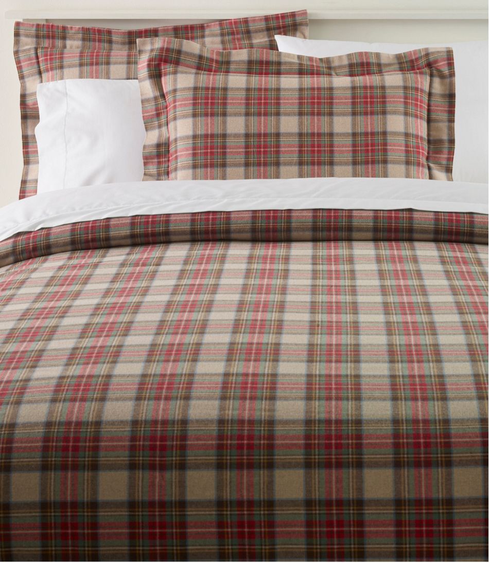 Heritage Chamois Flannel Comforter Cover Collection, Plaid | L.L.Bean near me