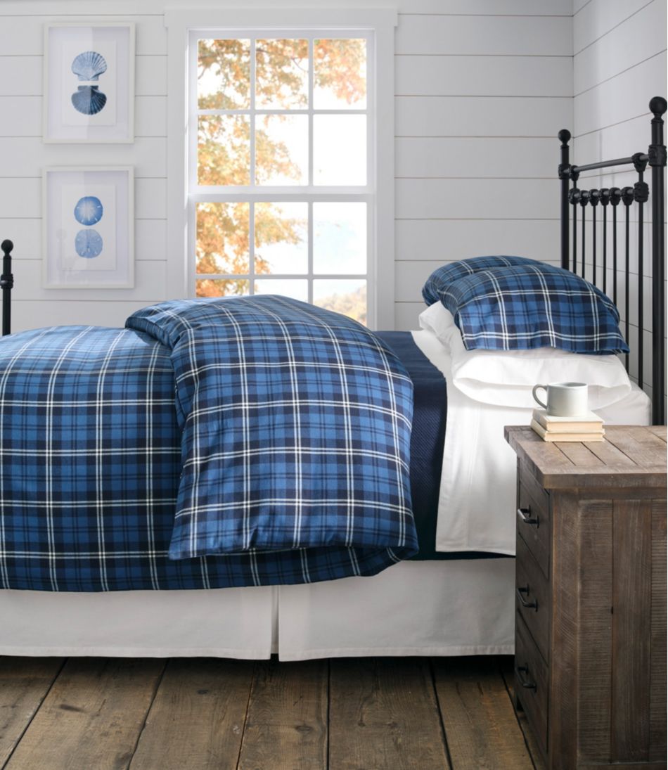 Heritage Chamois Flannel Comforter Cover Collection, Plaid | L.L.Bean near me