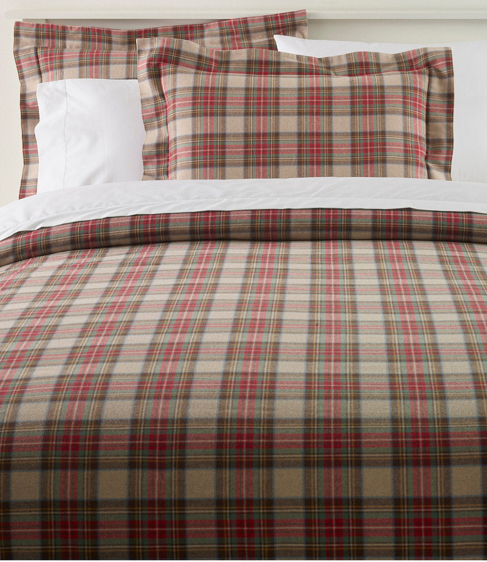 Heritage Chamois Flannel Comforter Cover Collection, Plaid | L.L.Bean near me