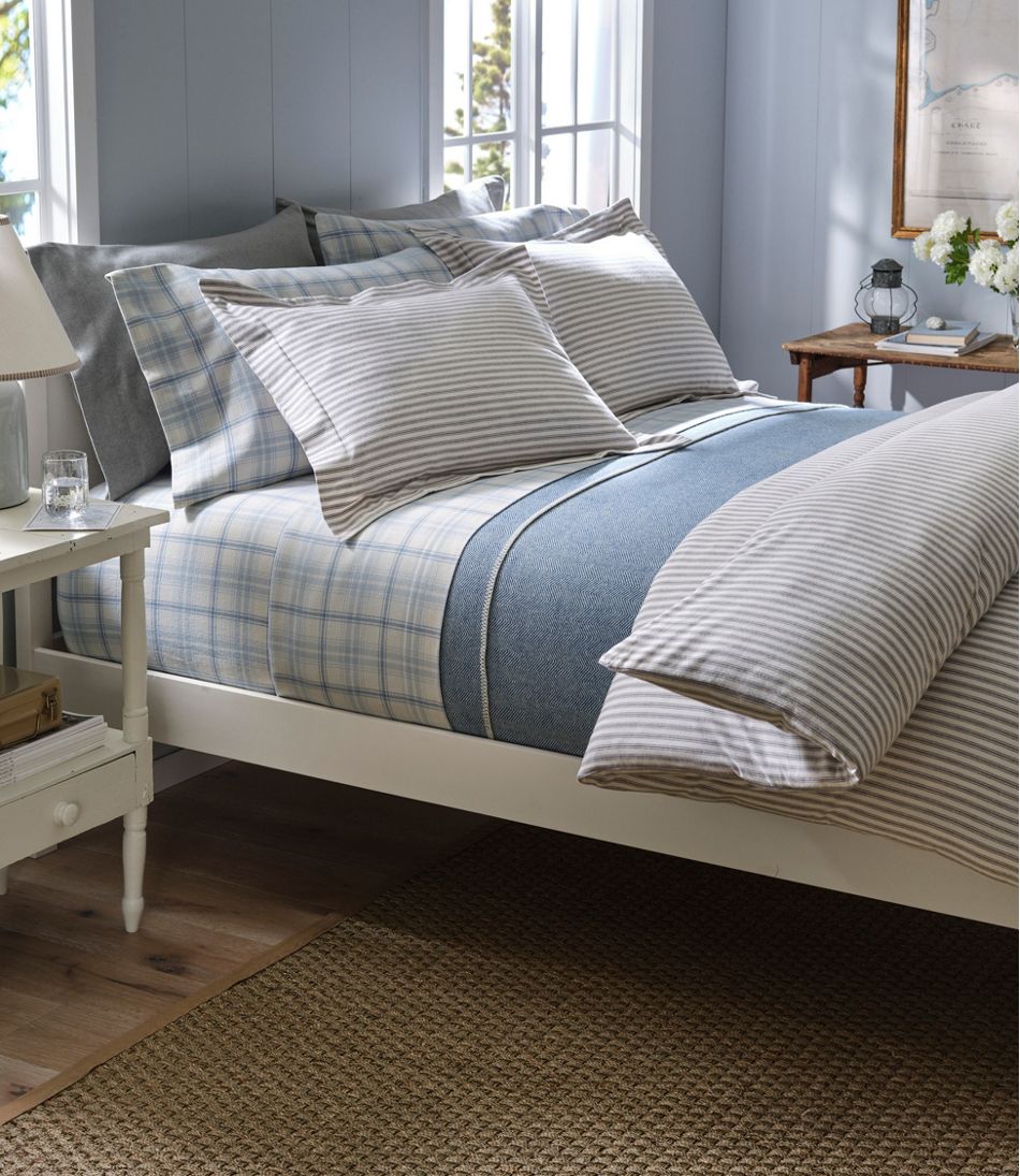 Ultrasoft Comfort Flannel Sheet Set, Plaid | L.L.Bean discount