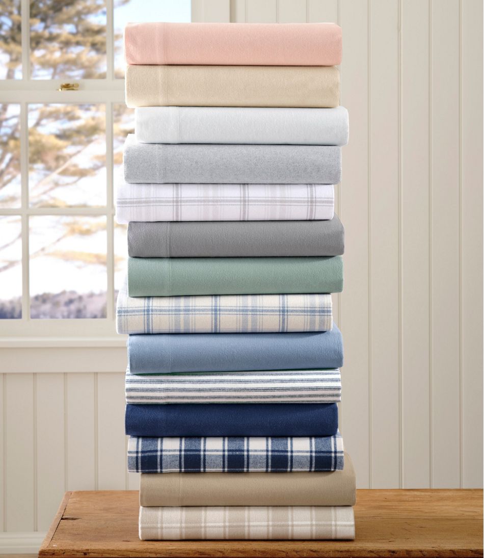 Ultrasoft Comfort Flannel Sheet Set, Plaid | L.L.Bean discount