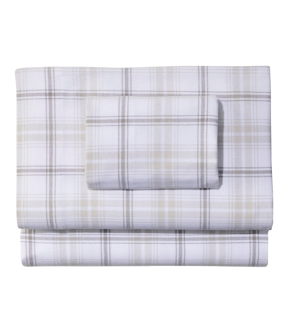 Ultrasoft Comfort Flannel Sheet Set, Plaid | L.L.Bean discount