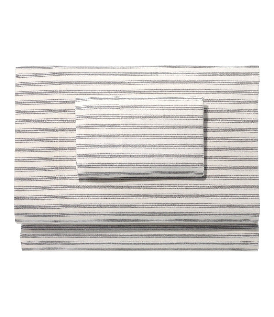 Ultrasoft Comfort Flannel Sheet Set, Stripe | L.L.Bean outlet