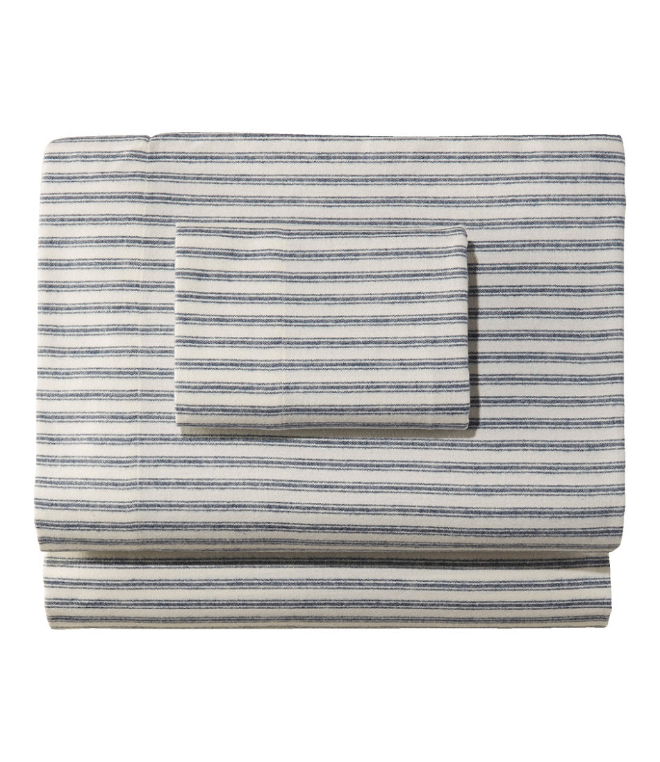 Ultrasoft Comfort Flannel Sheet Set, Stripe | L.L.Bean outlet