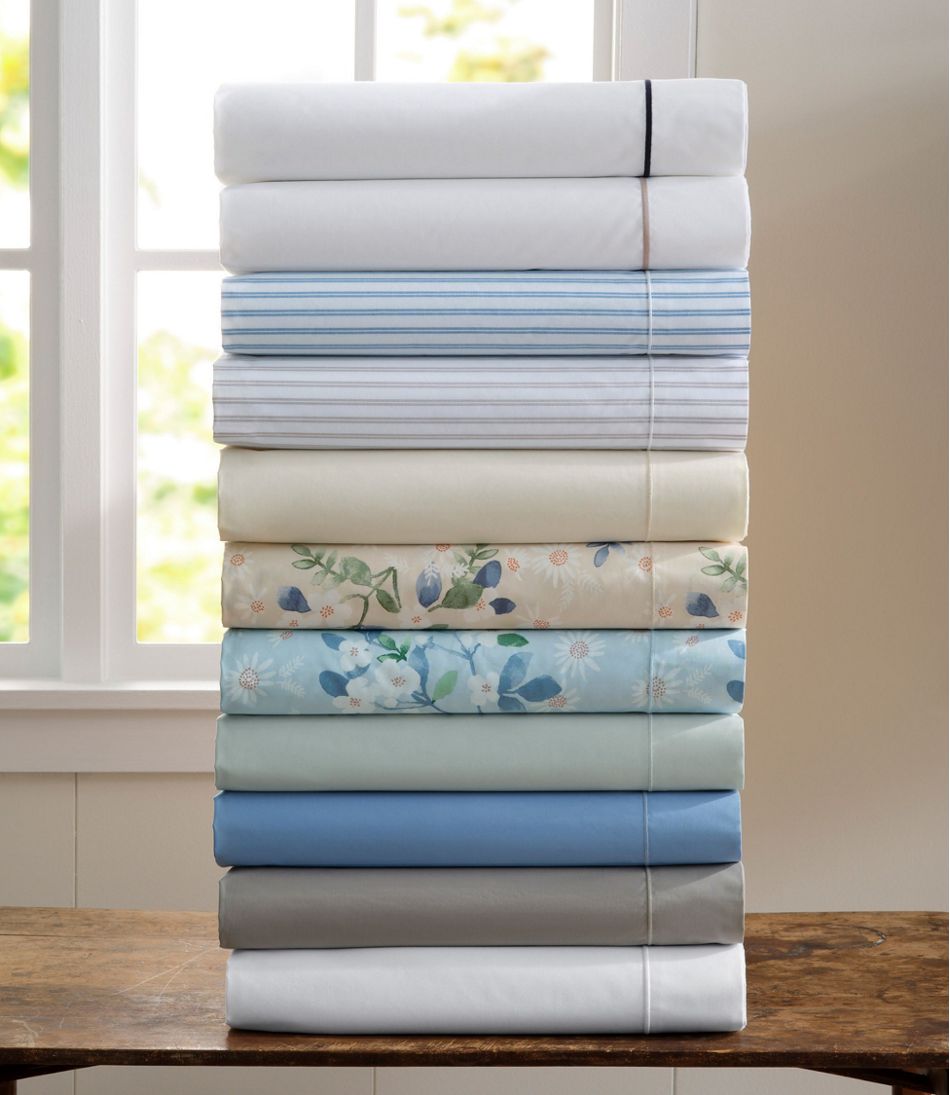 Premium Egyptian Percale Sheet Collection | L.L.Bean sale