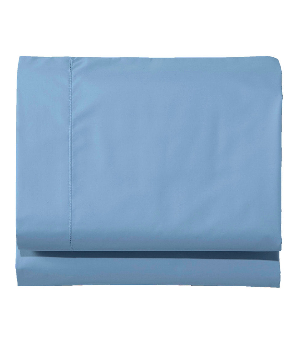 280-Thread-Count Pima Cotton Percale Sheet, Flat | L.L.Bean for sale