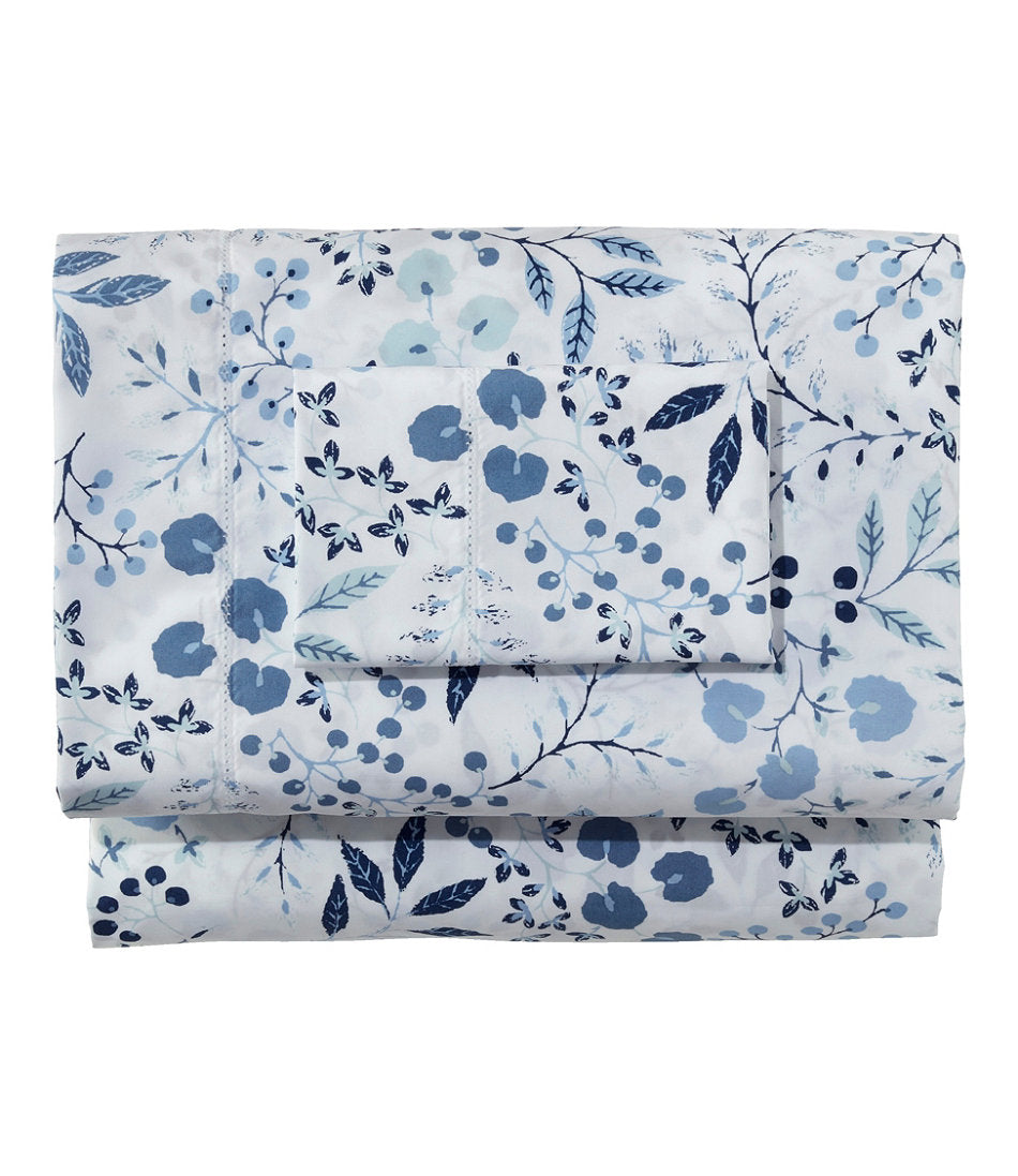 280-Thread-Count Pima Cotton Percale Sheet Set, Print | L.L.Bean discount