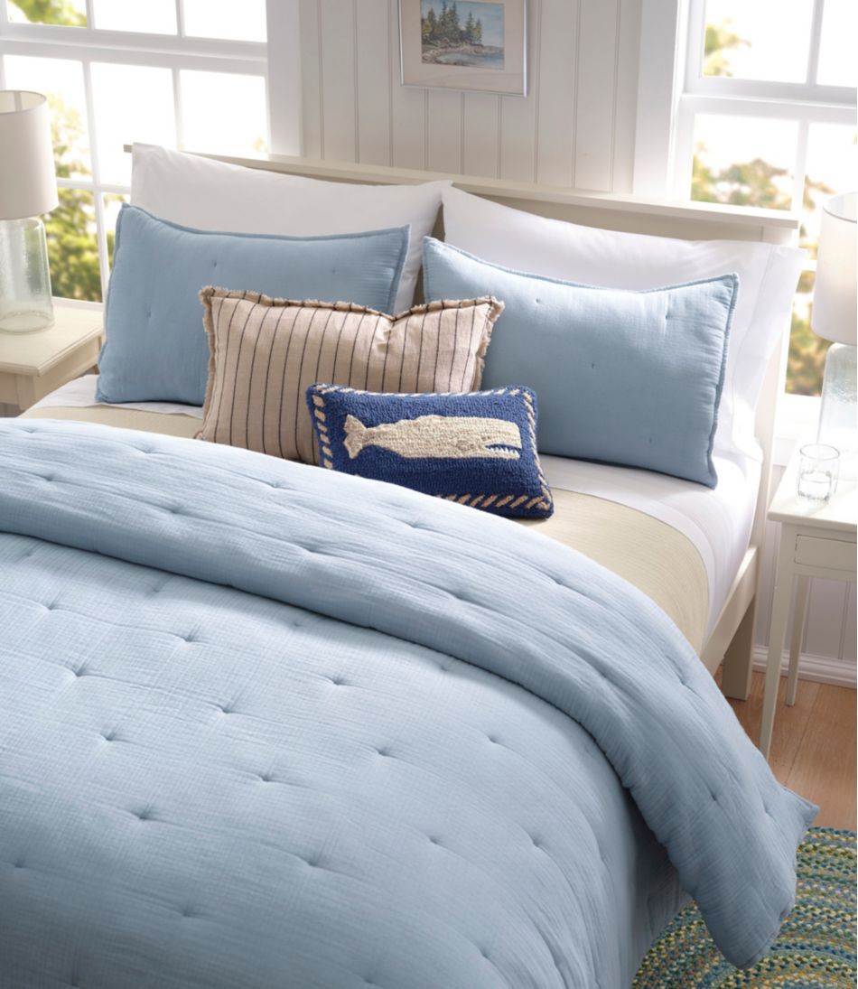 Lightweight Cotton Gauze Blanket | L.L.Bean outlet