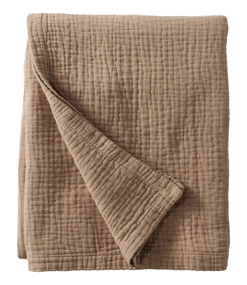 Lightweight Cotton Gauze Blanket | L.L.Bean outlet