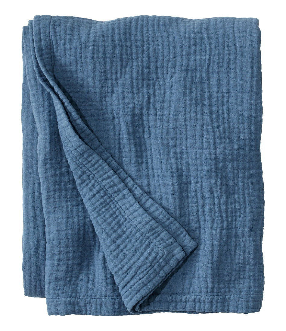 Lightweight Cotton Gauze Blanket | L.L.Bean outlet