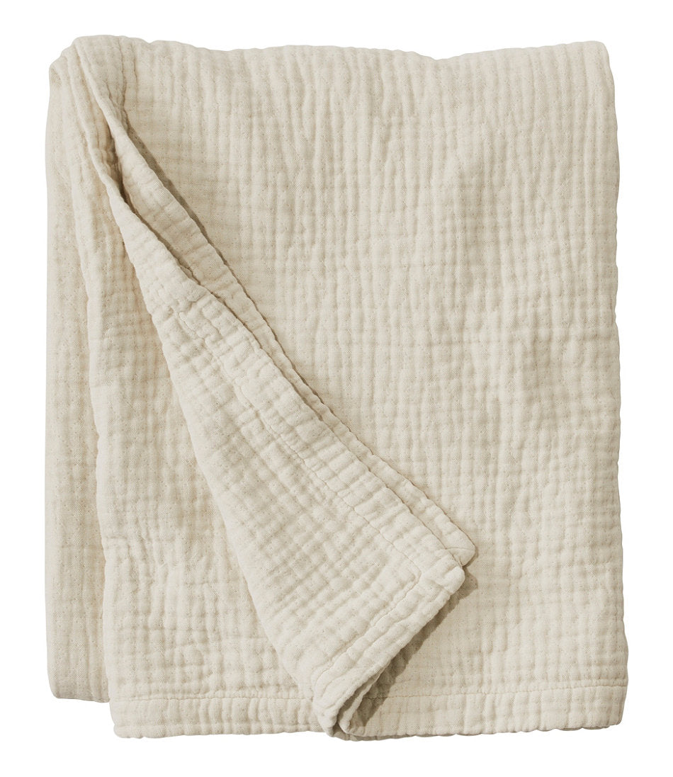 Lightweight Cotton Gauze Blanket | L.L.Bean outlet