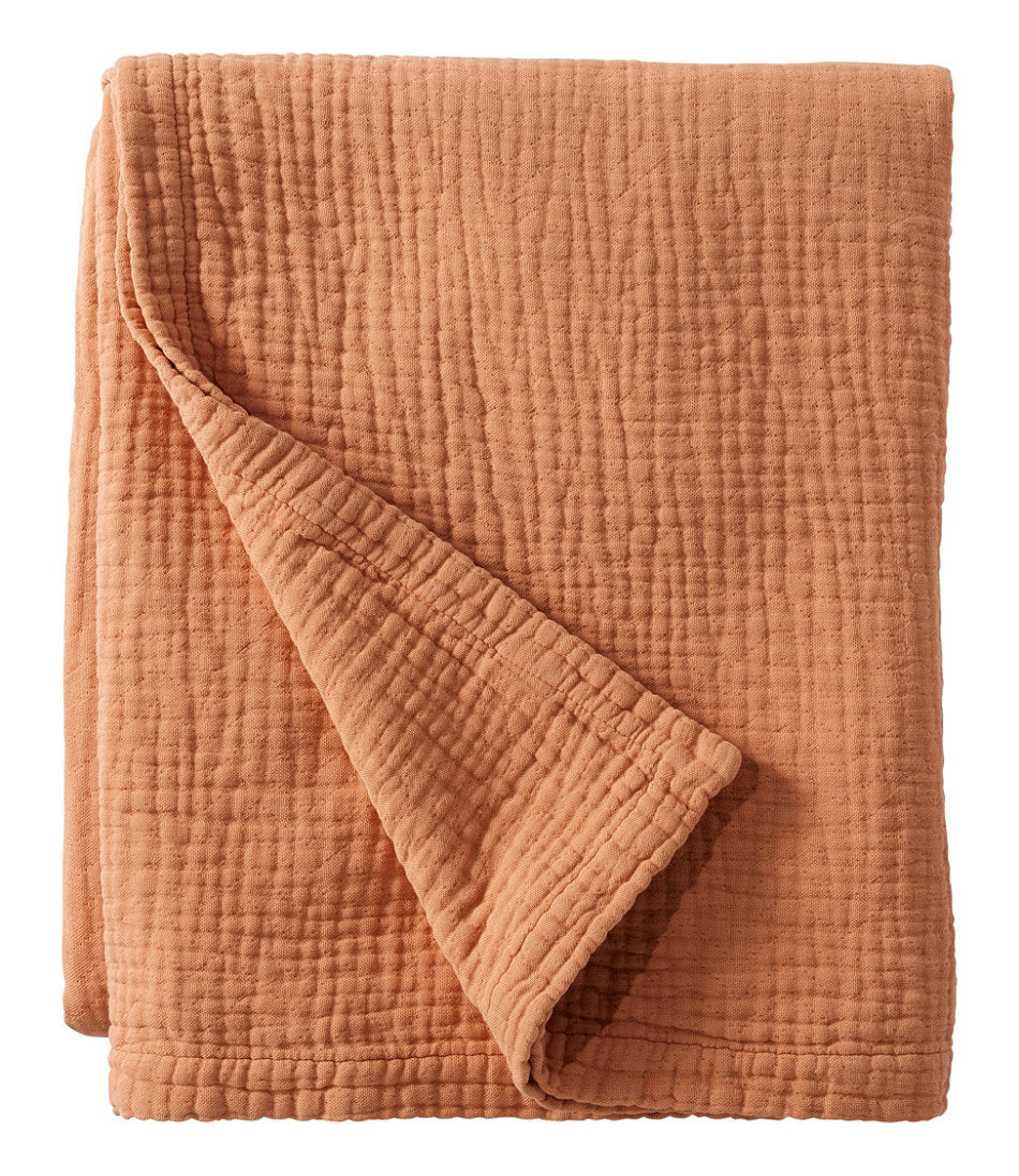 Lightweight Cotton Gauze Blanket | L.L.Bean outlet