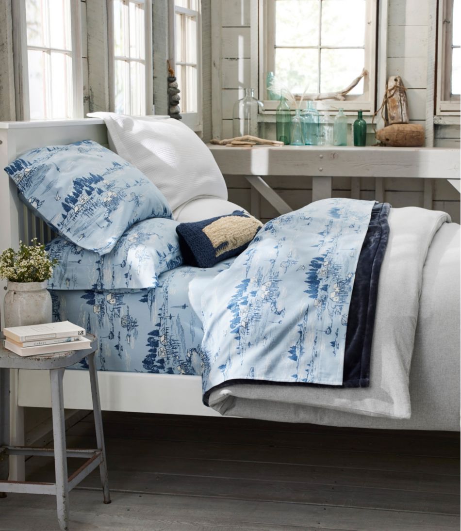 Ultrasoft Comfort Flannel Comforter Cover | L.L.Bean sale