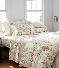 Botanical Floral Flannel Sheet Collection | L.L.Bean online