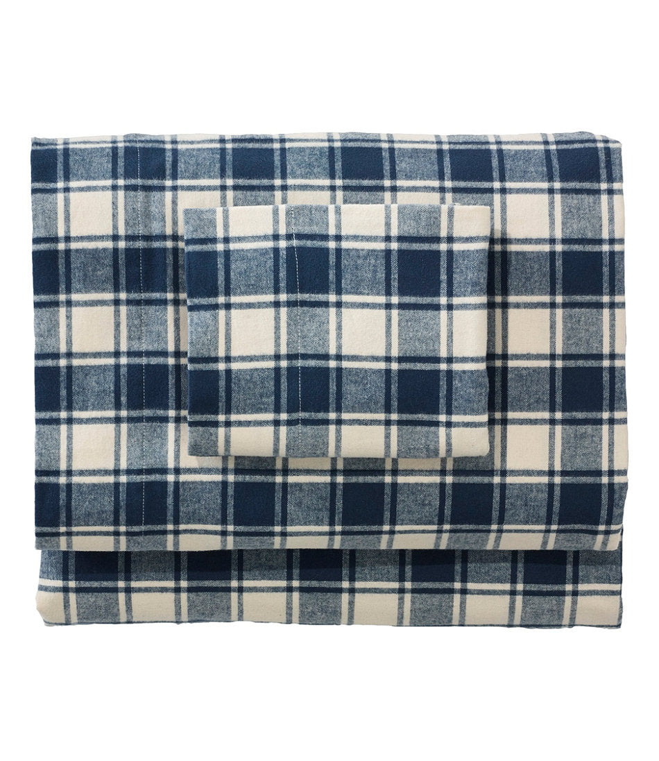 Ultrasoft Comfort Flannel Sheet Set, Check | L.L.Bean on sale