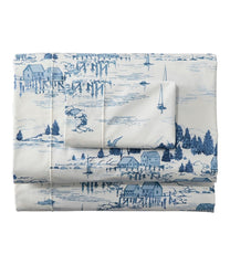 Coastal Landscape Percale Sheet Collection | L.L.Bean discount