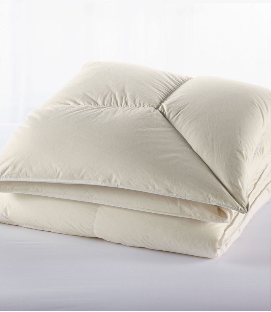 Permabaffle Box Goose Down Comforter, Warmer | L.L.Bean outlet
