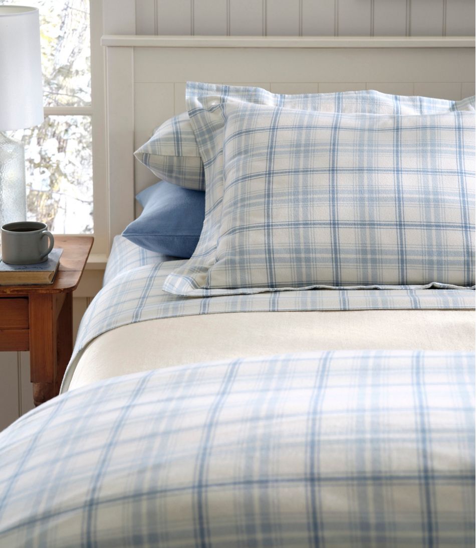 Ultrasoft Comfort Flannel Comforter Cover Collection, Plaid | L.L.Bean for sale