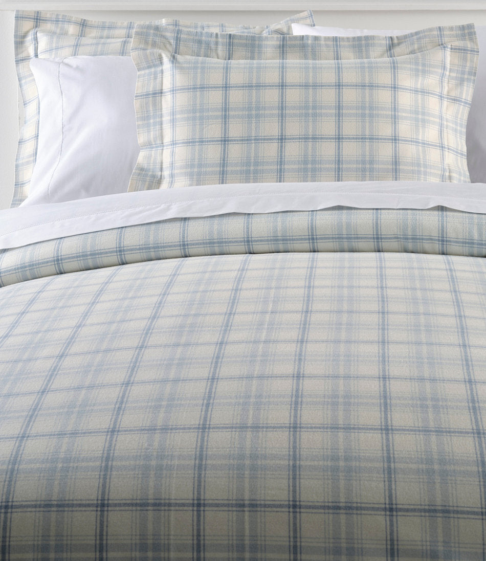 Ultrasoft Comfort Flannel Comforter Cover Collection, Plaid | L.L.Bean for sale