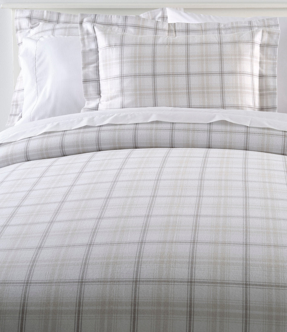 Ultrasoft Comfort Flannel Comforter Cover Collection, Plaid | L.L.Bean for sale