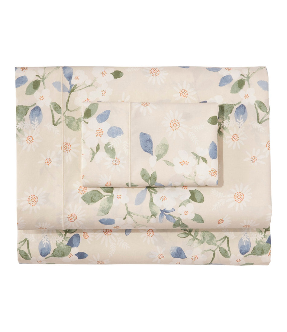Premium Egyptian Percale Sheet Collection, Daisy | L.L.Bean for sale