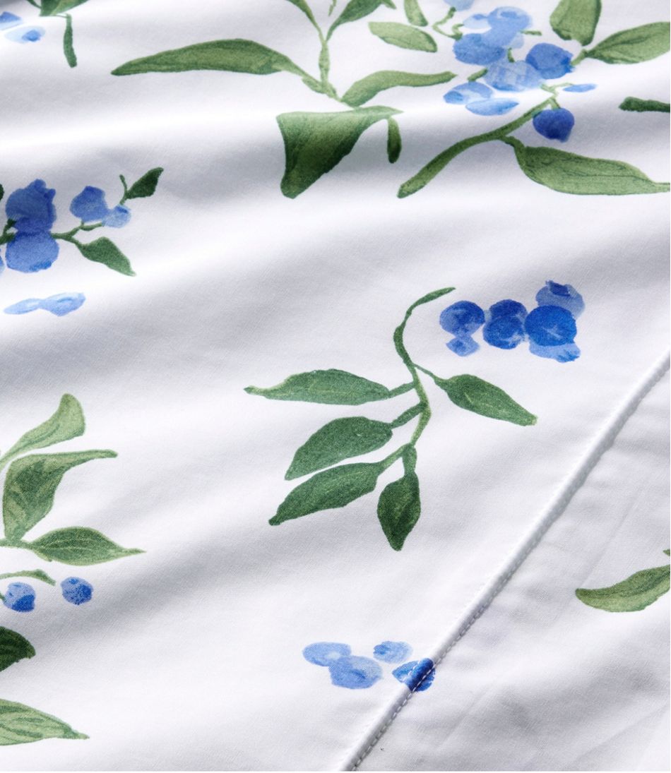 Jess Franks Blueberry Print Percale Sheet Set Collection | L.L.Bean on sale
