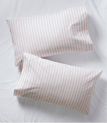 Sunwashed Percale Sheet Collection, Stripe Leaf | L.L.Bean discount
